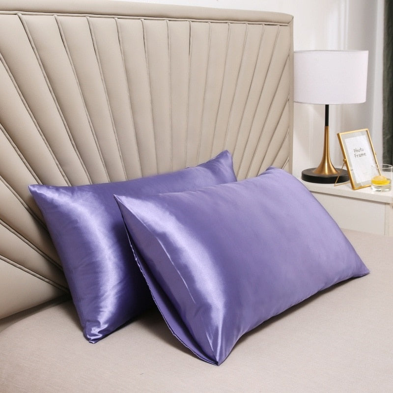 Pillowcase 100% Silk  Pillow Cover Silky Satin Hair & /skin Beauty Pillow case Comfortable Pillow Case Home Decor wholesale