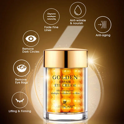  24K Gold Serum, Anti-Wrinkle Eye Cream, and Face Essence for Women - Korean Cosmetics for Age-Defying Results"