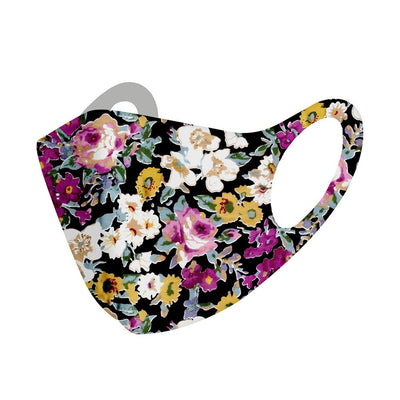 Fashionable Flowers Camouflage Face Mask For Adults Men Lady Printed Dust Face Masks Washable Reusable For Adults Mouth Mask