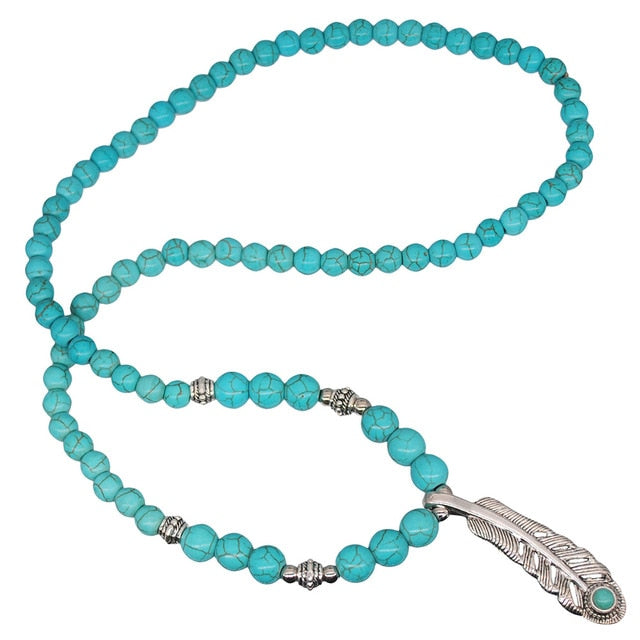 New Turquoise Bracelet Jewelry Set Vintage Silver Plated Necklace Bracelet Earring Ring Jewelry Sets Women